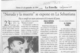 "Neruda y la muerte" se expone en La Sebastiana  [artículo].