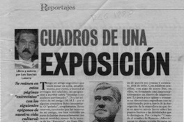 Cuadros de una exposición  [artículo] Luis Sánchez Latorre.