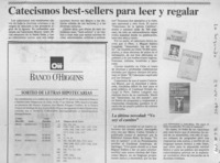 Catecismos best-sellers para leer y regalar  [artículo].
