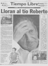 Lloran al tío Roberto
