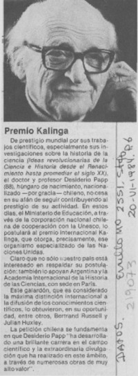 Premio Kalinga