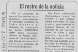 El Rostro de la noticia