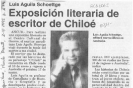 Exposición literaria de escritor de Chiloé  [artículo].
