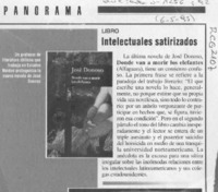 Intelectuales satirizados  [artículo].