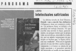 Intelectuales satirizados  [artículo].