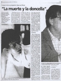 "La muerte y la doncella", para vernos con ojos ajenos