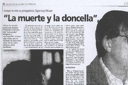 "La muerte y la doncella", para vernos con ojos ajenos