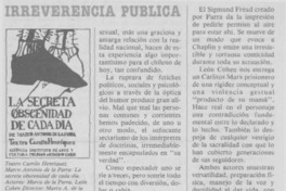 Irreverencia pública