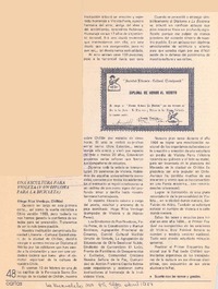 Una escultura para Violeta