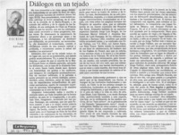 Diálogos en un tejado  [artículo] Jorge Edwards.