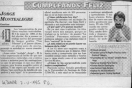 Jorge Montealegre  [artículo].