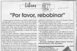 "Por favor rebobinar"  [artículo].