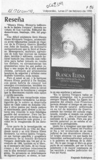 Reseña  [artículo] Eugenio Rodríguez.