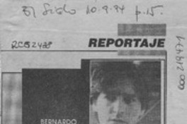 Mario Ferrero, todo por la cultura  [artículo] Bernardo Chandía Fica.