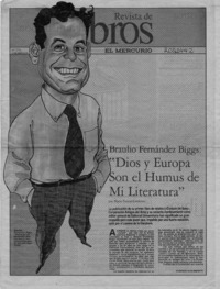 "Dios y Europa son el humus de mi literatura"  [artículo] María Teresa Cárdenas.