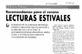 Lecturas estivales  [artículo] M. A.