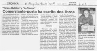 Comerciante-poeta ha escrito dos libros  [artículo].