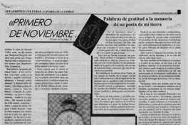 Palabras de gratitud a la memoria de un poeta de mi tierra  [artículo] Edith Ruiz Aguilar.