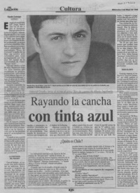 Rayando la cancha con tinta azul  [artículo] Alejandra Costamagna.