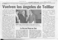 Vuelven los ángeles de Teillier  [artículo].