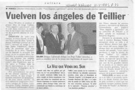 Vuelven los ángeles de Teillier  [artículo].