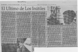 El último de Los Inútiles  [artículo] Rodrigo Atala.