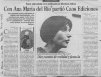 Diez cuentos de realidad y fantasía  [artículo].