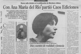 Diez cuentos de realidad y fantasía  [artículo].