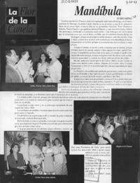 Mandíbula  [artículo] Antonio Martínez.