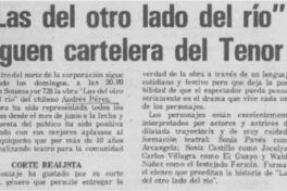 "Las Del otro lado del río"