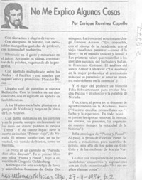 No me explico algunas cosas