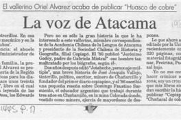 La Voz de Atacama  [artículo].