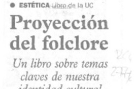 Proyección del folclore