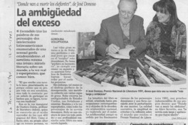 La ambigüedad del exceso  [artículo] Lina Meruane.