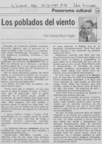 "Los poblados del viento"