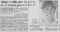 Obra escrita por ex novio de Artemisa prepara la UC