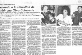 Telenovela o la dificultad de escribir una obra coherente