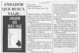 Andador que busca viaje  [artículo] C. H.