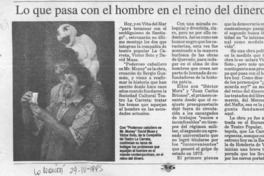 Lo que pasa con el hombre en el reino del dinero  [artículo].