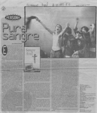 Pura sangre  [artículo] Alberto Fuguet.