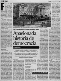 Apasionada historia de democracia