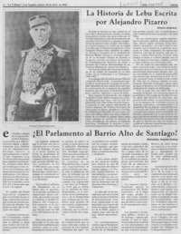 La historia de Lebu escrita por Alejandro Pizarro