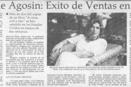 Marjorie Agosin, éxito de ventas en EE. UU.  [artículo] Jéssica Herschman.