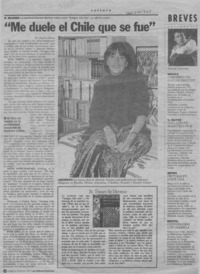 "Me duele el Chile que se fue"  [artículo] Angélica Rivera.