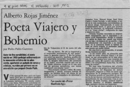 Poeta viajero y bohemio  [artículo] Pedro Pablo Guerrero.