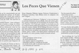 Los peces que vienen  [artículo] Harry Vollmer.