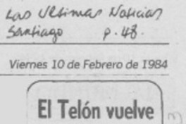 El Telón vuelve con "Hechos consumados"