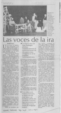 "Las voces de la ira"
