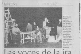 "Las voces de la ira"