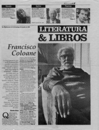 Francisco Coloane  [artículo] Ramiro Rivas.
